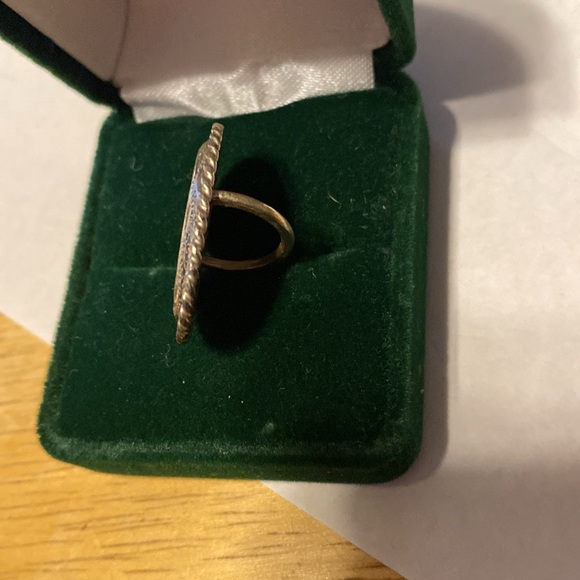Vintage sterling silver Mexican scarf ring - Picture 5 of 6